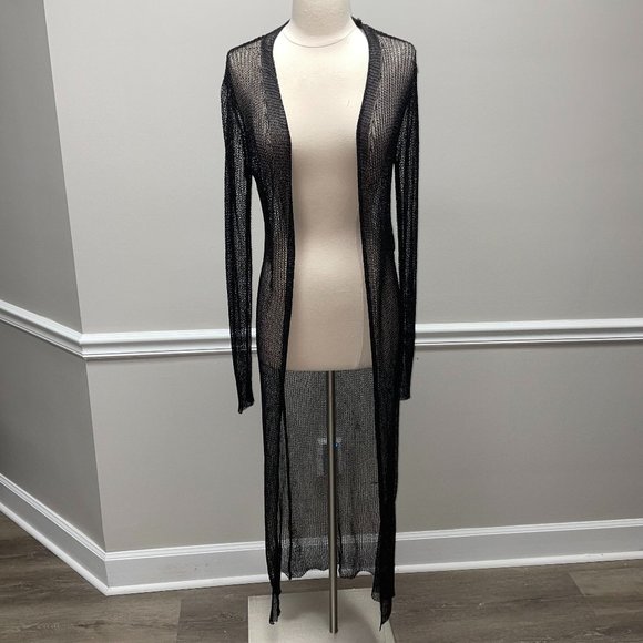 Emma & Ashley Design| Black Knitted Cardigan - Picture 4 of 10